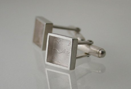 open square cufflinks