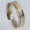 gold concave ring