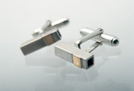 tube cufflinks