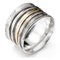 wide concave ring