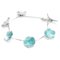 enamel daisy bracelet-lg