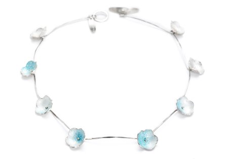 enamel daisy choker