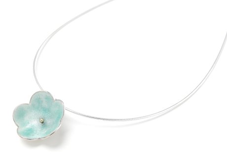 single daisy pendant-lg