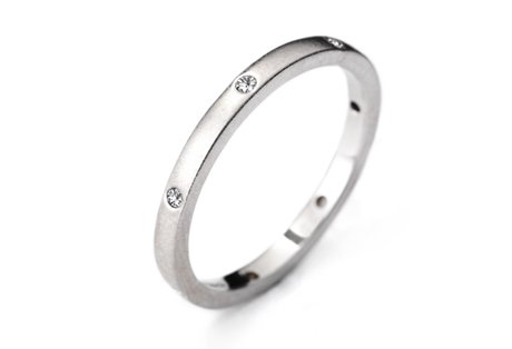 slim 7 stone eternity ring