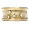 gold  diamond stack ring