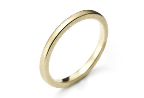 yellow gold square ring