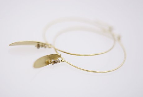 18cty hoop earrings